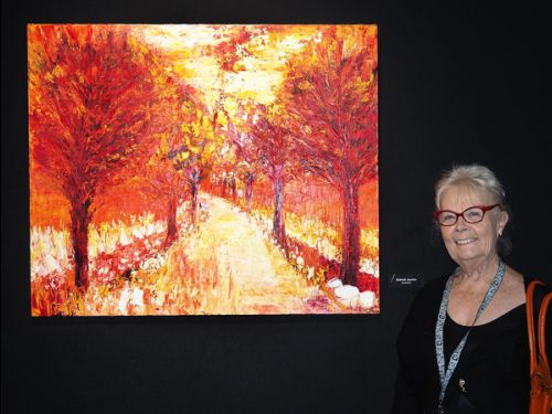 'Exultation'selectionné pour le Salon de la Société Nationale des Beaux-arts